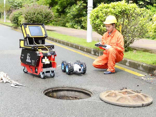 雨花台管道机器人检测